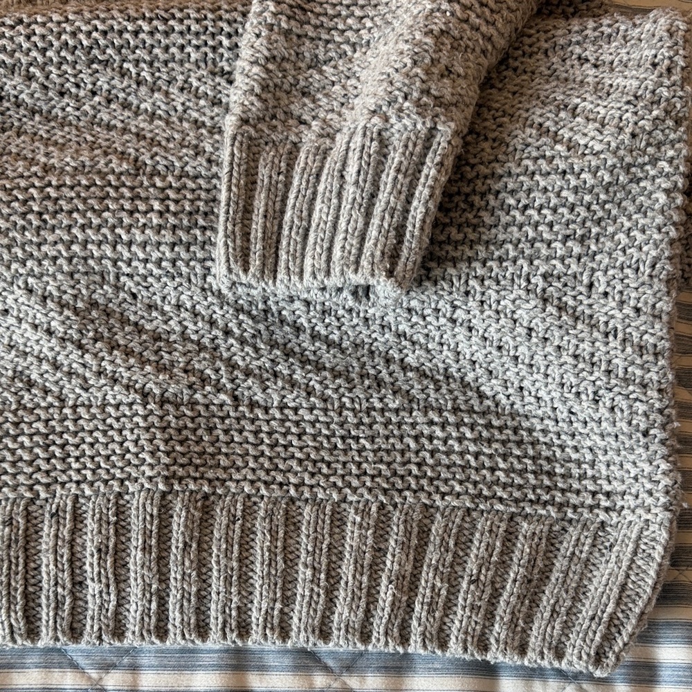 Prana Textured Crewneck Sweater - Gray - Picture 4 of 4